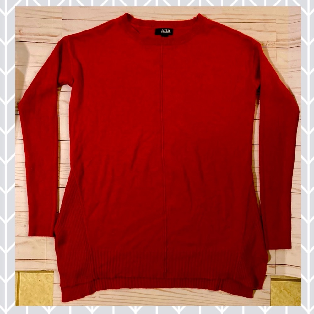 ana Red Sweater XS